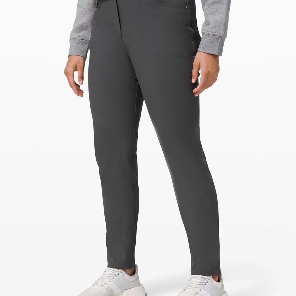 Lululemon City Sleek 5-Pocket High Rise Pant - Graphite Grey
